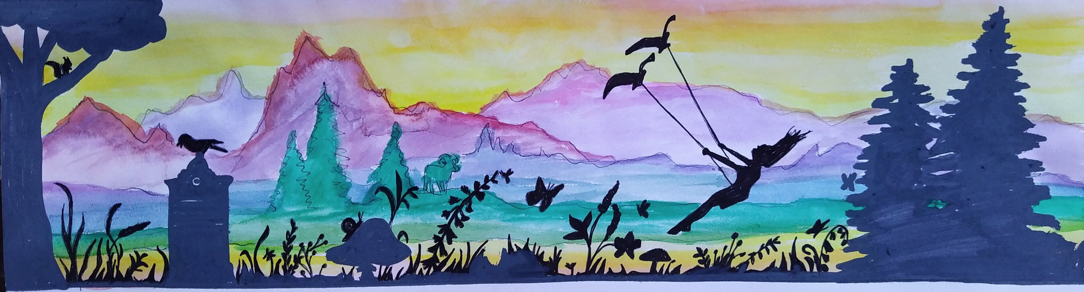 Une fresque collaborative proposée par la Jeunesse de Vionnaz